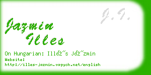 jazmin illes business card